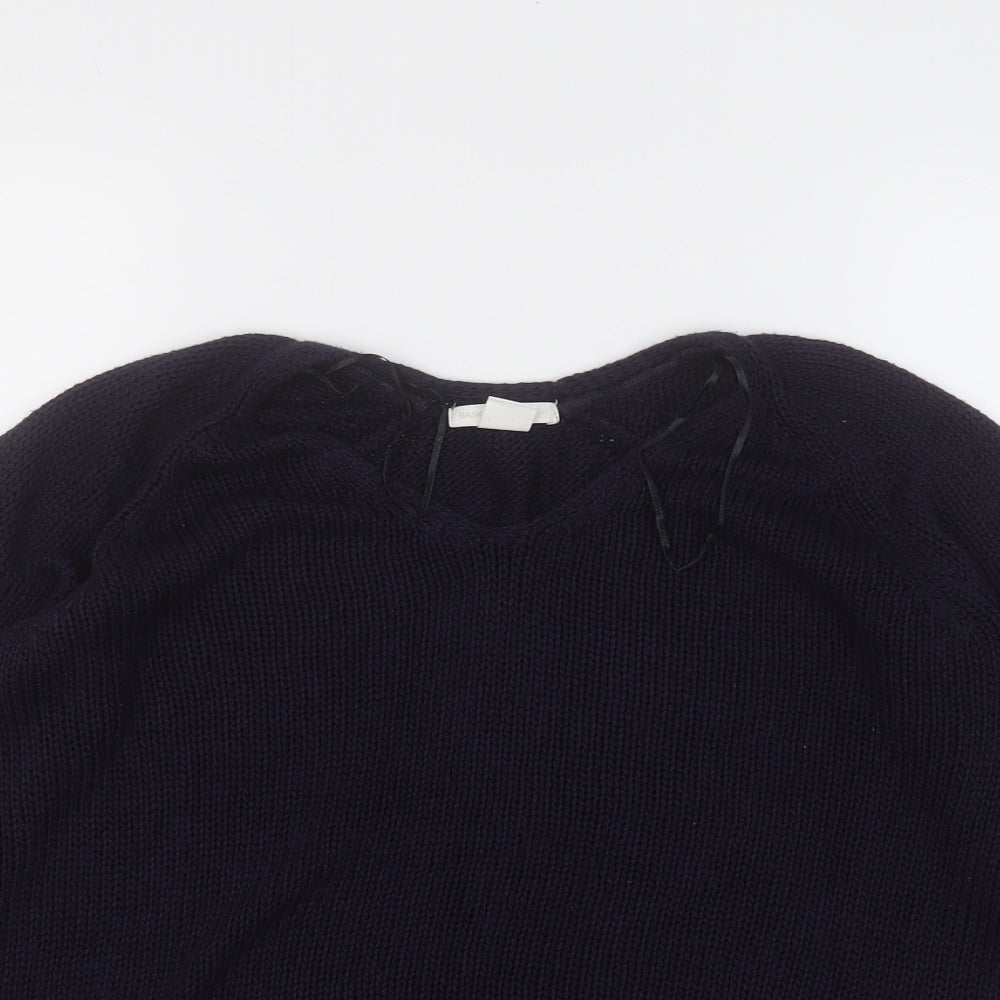 Womens UK Size S H&M Blue Pullover Jumper