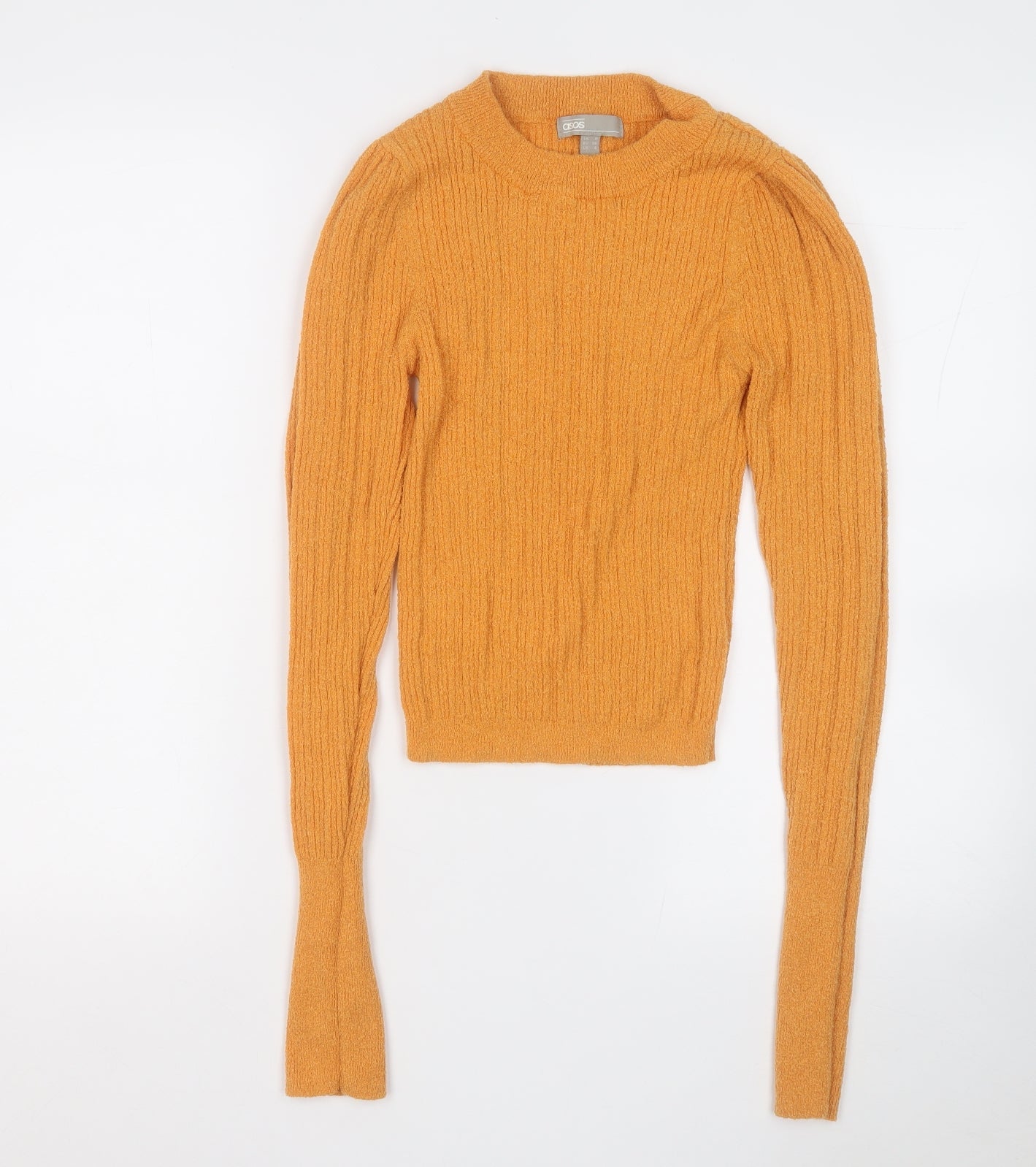 Womens UK Size 8 ASOS Orange Pullover Jumper