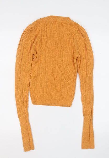 Womens UK Size 8 ASOS Orange Pullover Jumper