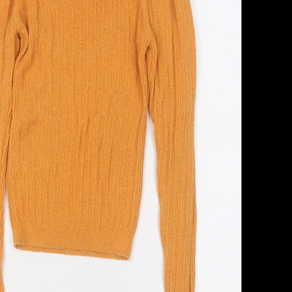 Womens UK Size 8 ASOS Orange Pullover Jumper