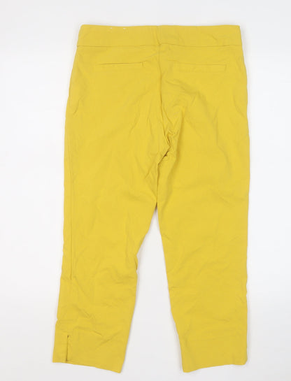 Womens UK Size 10 Jasmine & Juliana Regular Fit  Yellow Trousers