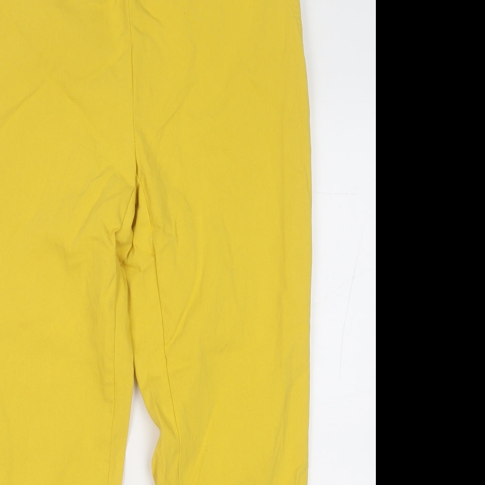 Womens UK Size 10 Jasmine & Juliana Regular Fit  Yellow Trousers