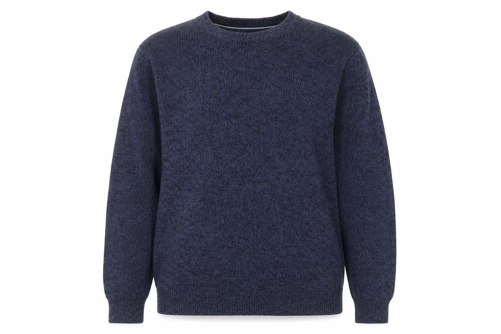 Womens UK Size M Easy Blue Pullover Jumper
