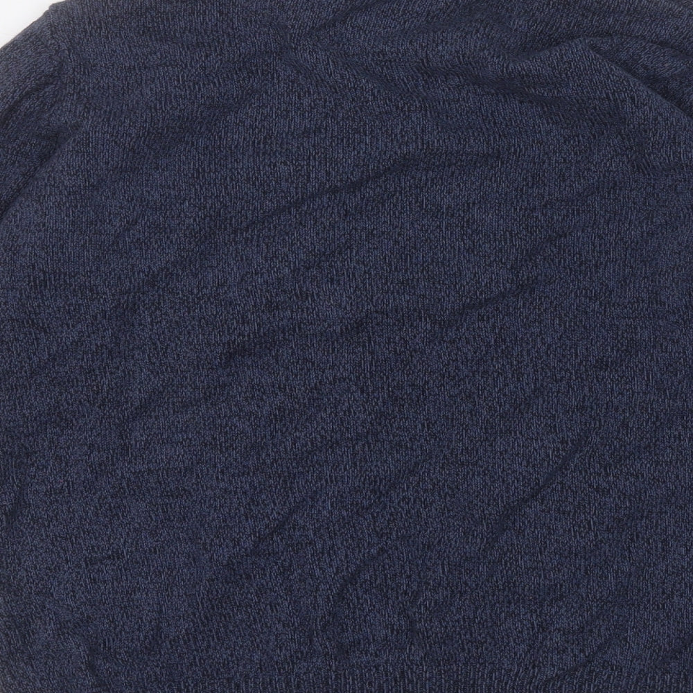 Womens UK Size M Easy Blue Pullover Jumper