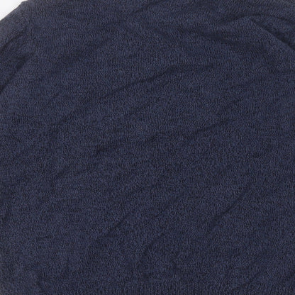 Womens UK Size M Easy Blue Pullover Jumper