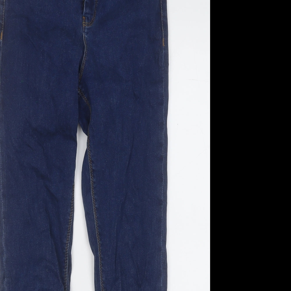 ASOS Womens Blue  Cotton Skinny Jeans Size 26 in L32 in Regular