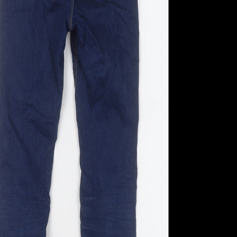 ASOS Womens Blue  Cotton Skinny Jeans Size 26 in L32 in Regular