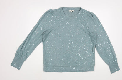 Womens UK Size 12 NEXT Green Pullover Sweatshirt