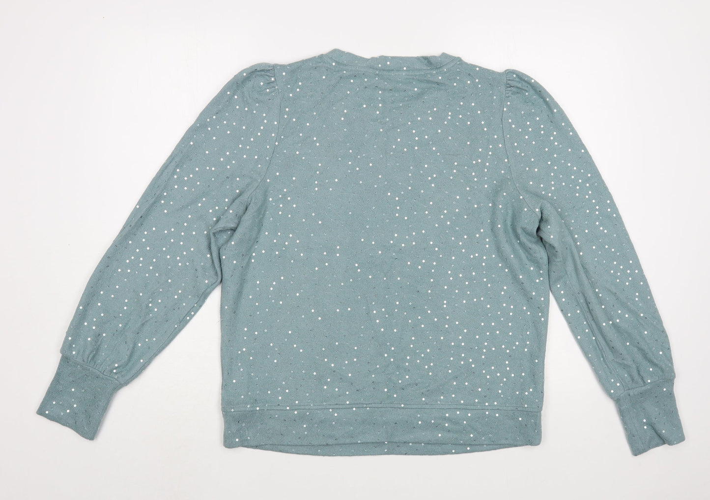 Womens UK Size 12 NEXT Green Pullover Sweatshirt