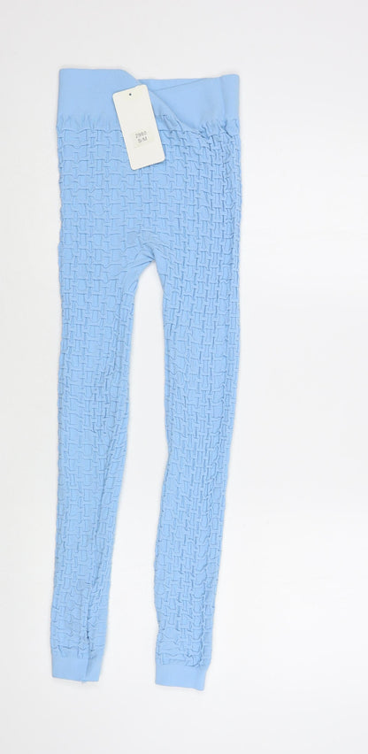 Cherry Koko Womens Blue  Polyester Jogger Leggings Size S L26 in