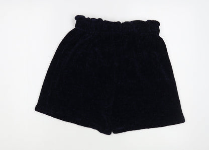 ETC Womens Blue  Polyester Mini Skirt Size L