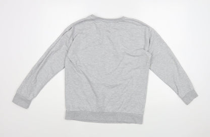 Womens UK Size 10 Dunnes Stores Grey Pullover Sweatshirt