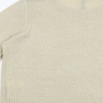 Womens UK Size M H&M Beige Pullover Jumper