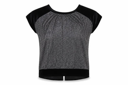 Womens UK Size XS Oasis Silver Basic Blouse