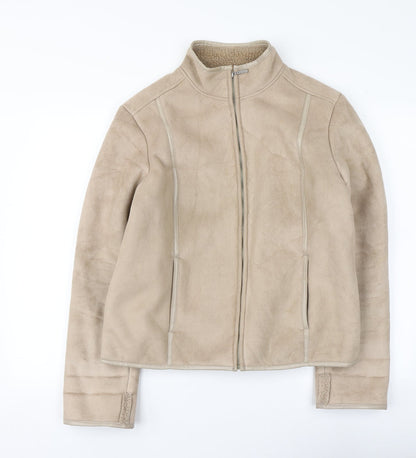 Womens UK Size 16 BHS Beige Jacket