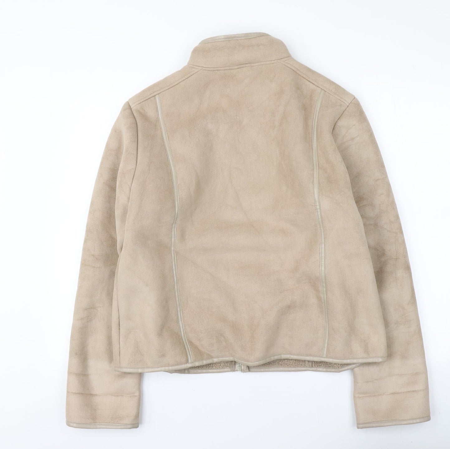 Womens UK Size 16 BHS Beige Jacket