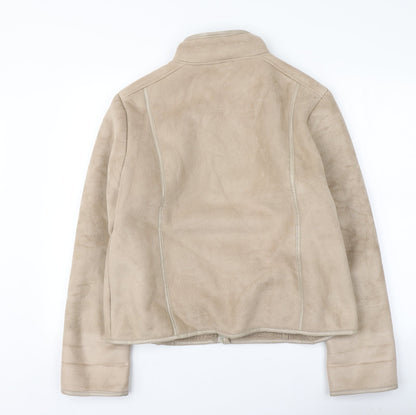Womens UK Size 16 BHS Beige Jacket