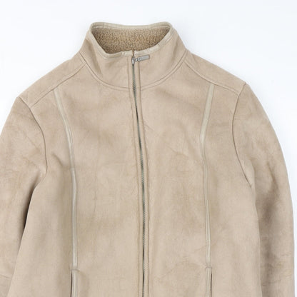 Womens UK Size 16 BHS Beige Jacket