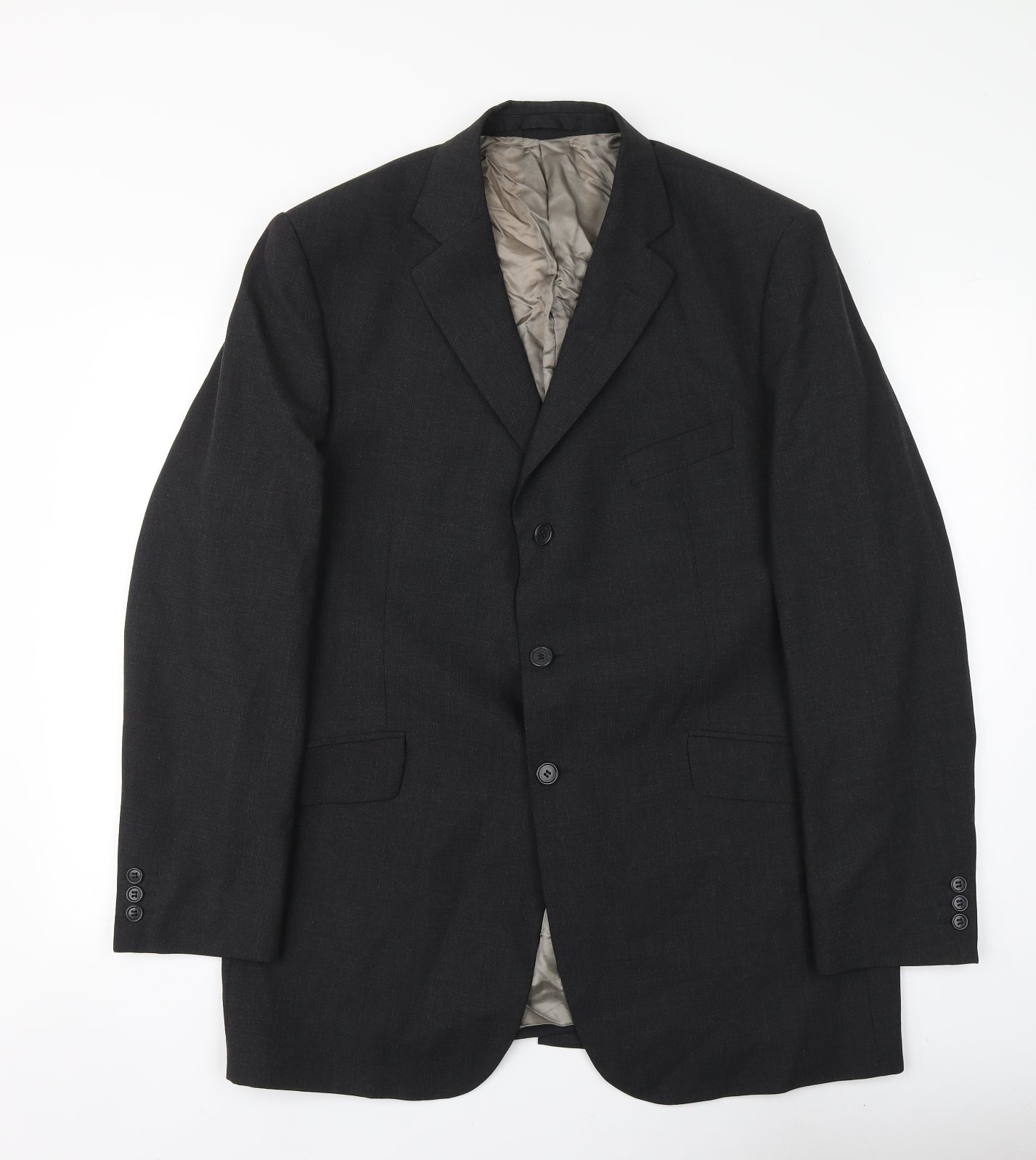 Mens UK Size 44 Marks and Spencer Regular Grey Suit Jacket