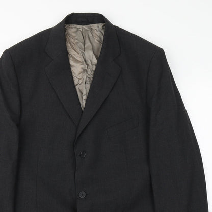 Mens UK Size 44 Marks and Spencer Regular Grey Suit Jacket