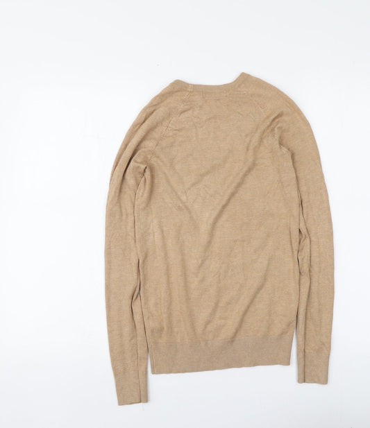 Womens UK Size XS Dunnes Stores Beige Pullover Jumper