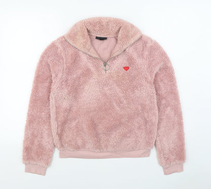 Womens UK Size 8 Topshop Pink Jacket