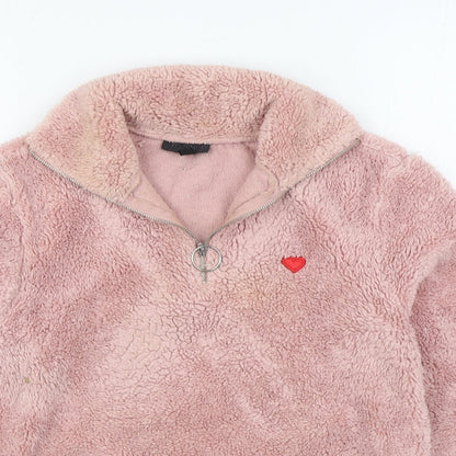 Womens UK Size 8 Topshop Pink Jacket