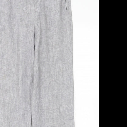 Womens UK Size 12 Marks and Spencer Regular Fit  Grey Trousers