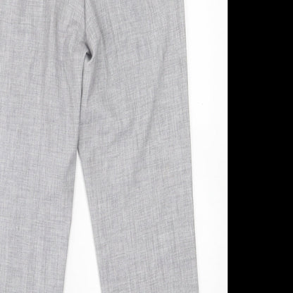 Womens UK Size 12 Marks and Spencer Regular Fit  Grey Trousers