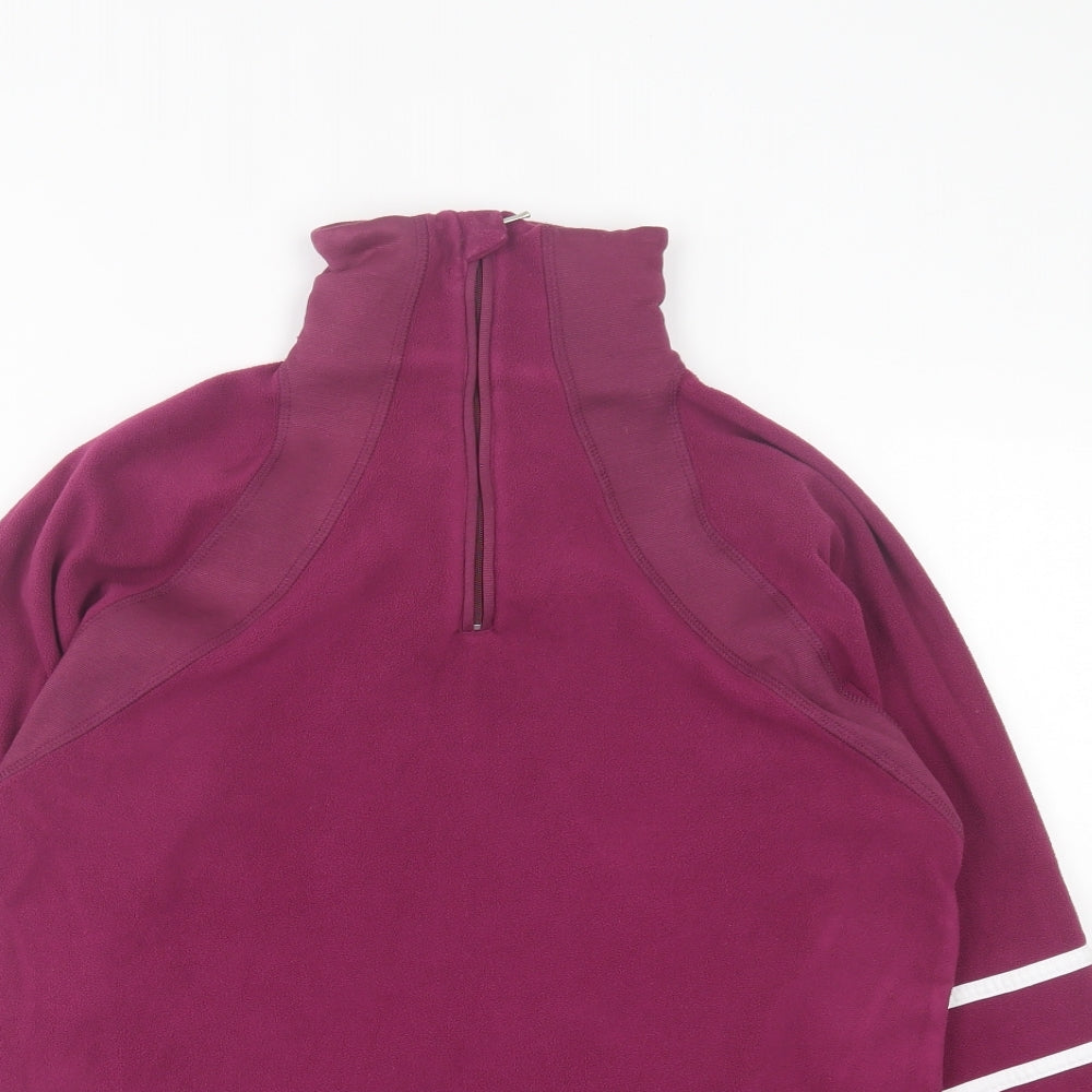 Crane Sports Womens Purple Jacket Size M Zip