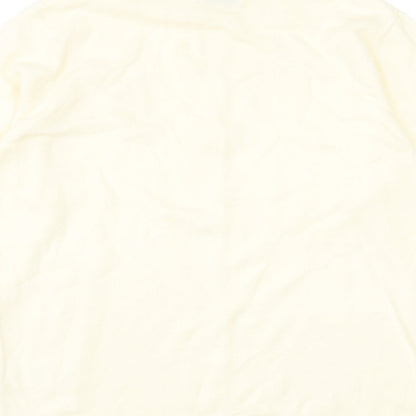 Damart Womens Ivory High Neck Acrylic Pullover Jumper Size 14