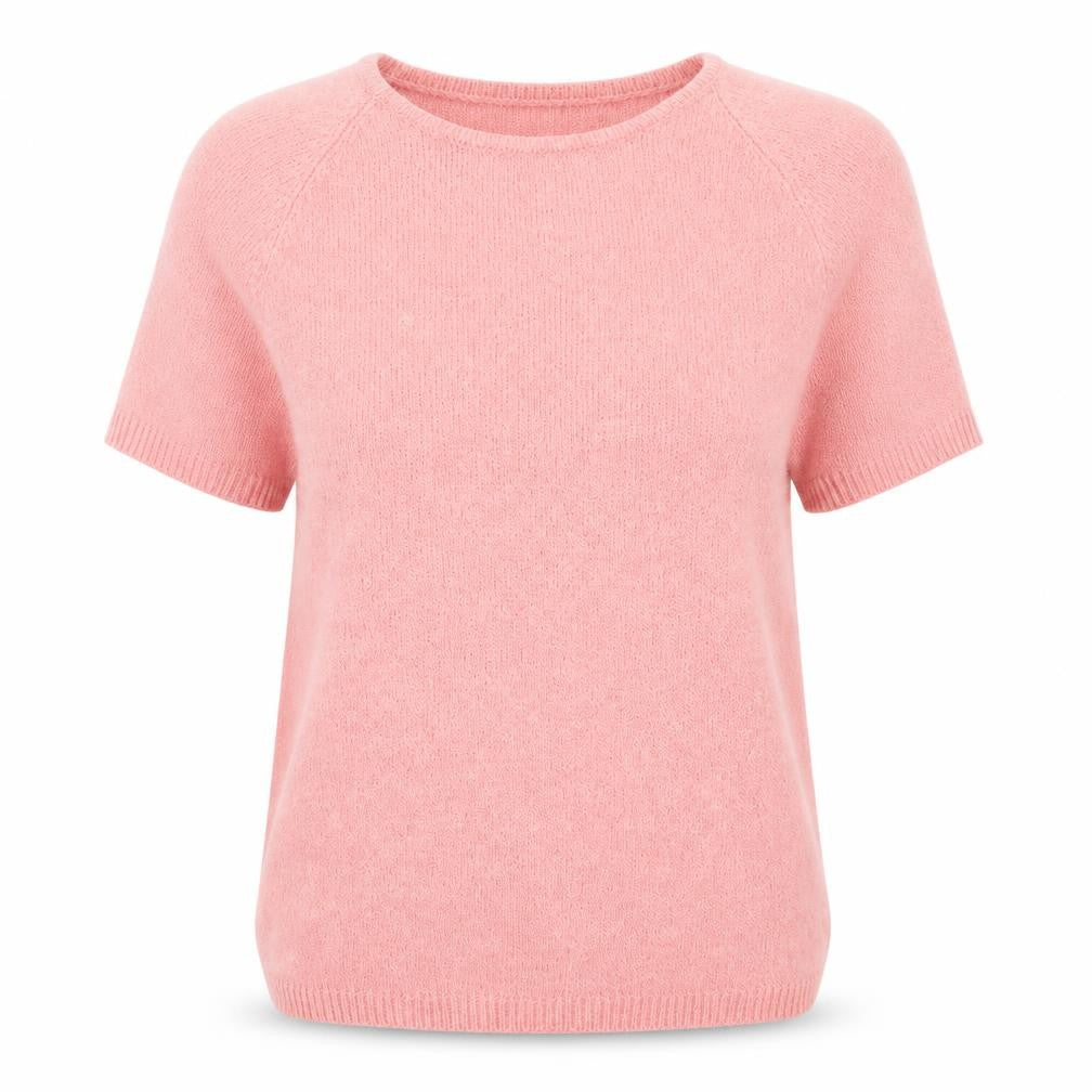 Womens UK Size 10 Berkertex Pink Basic T-Shirt