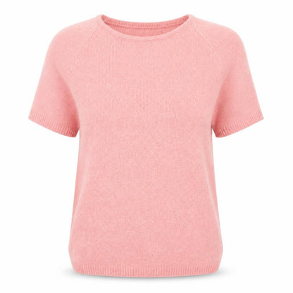 Womens UK Size 10 Berkertex Pink Basic T-Shirt