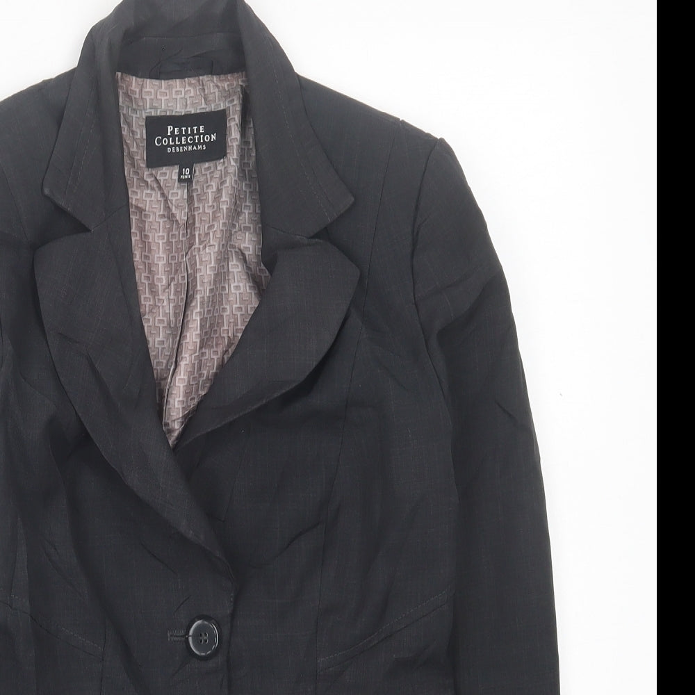 Womens UK Size 10 Debenhams Grey Jacket