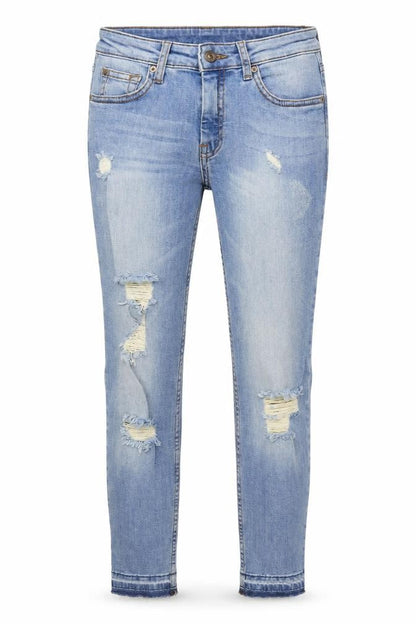 Womens UK Size 4 Mango Regular Fit Skinny Blue Jeans