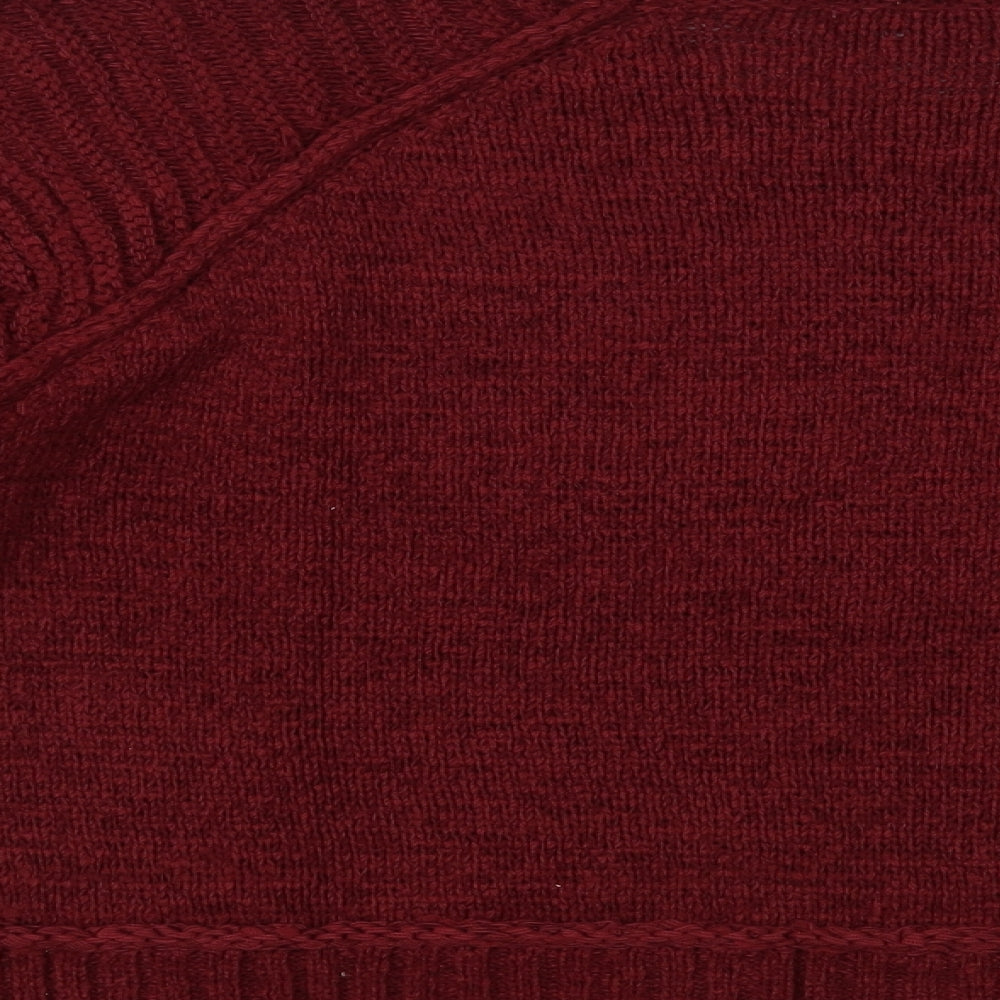 Womens UK Size 16 Studio Red Pullover Jumper