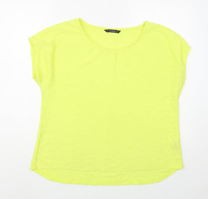 Womens UK Size 18 Dunnes Stores Yellow Basic Blouse