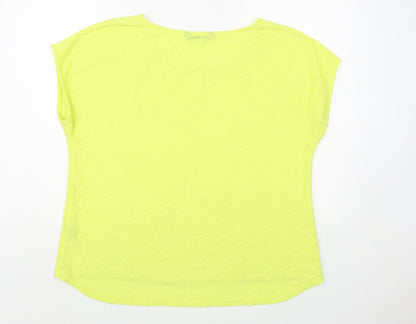 Womens UK Size 18 Dunnes Stores Yellow Basic Blouse