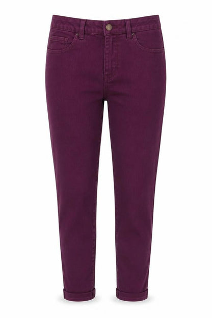 Womens UK Size 10 Marks and Spencer Regular Fit Skinny Purple Jeans