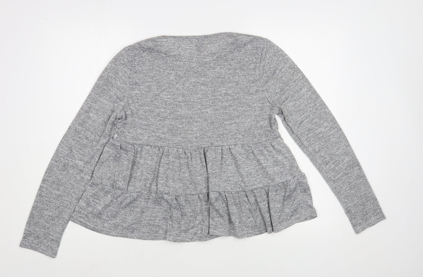 Womens UK Size M New Look Grey Pullover Jumper