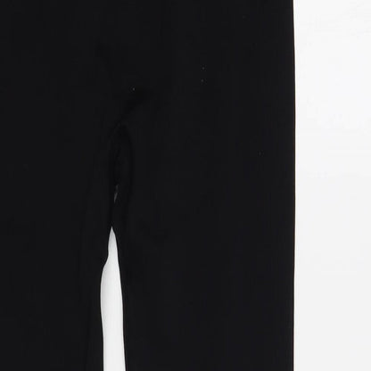 Jeff & Co Womens Black Nylon Jegging Leggings Size 10 L26 in