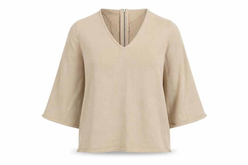 Womens UK Size 20 Autograph Beige Pullover Jumper