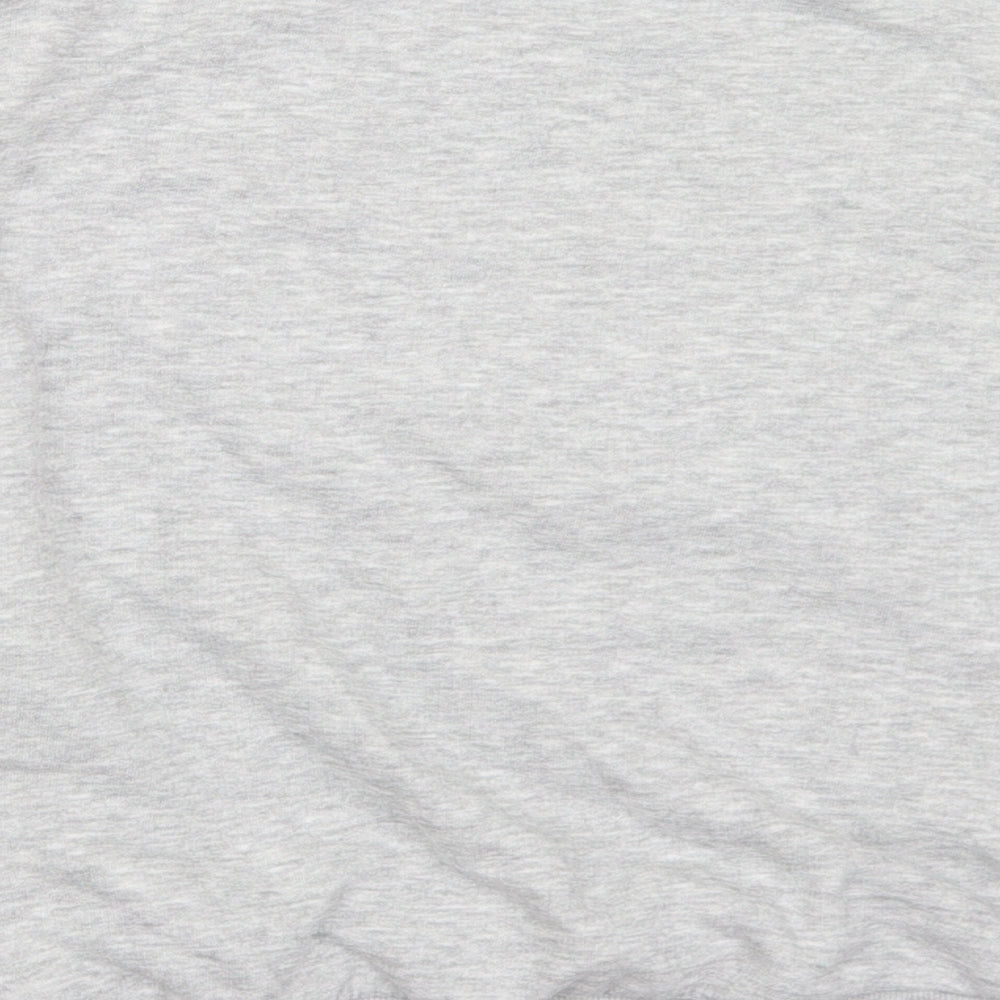 Marks and Spencer Girls Grey Cotton Pullover Sweatshirt Size 9-10 Years - You Got This