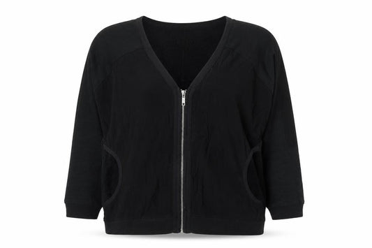 Zara Womens Black Jacket Size S Zip