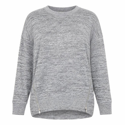 Womens UK Size 12 Peacocks Grey Pullover Jumper