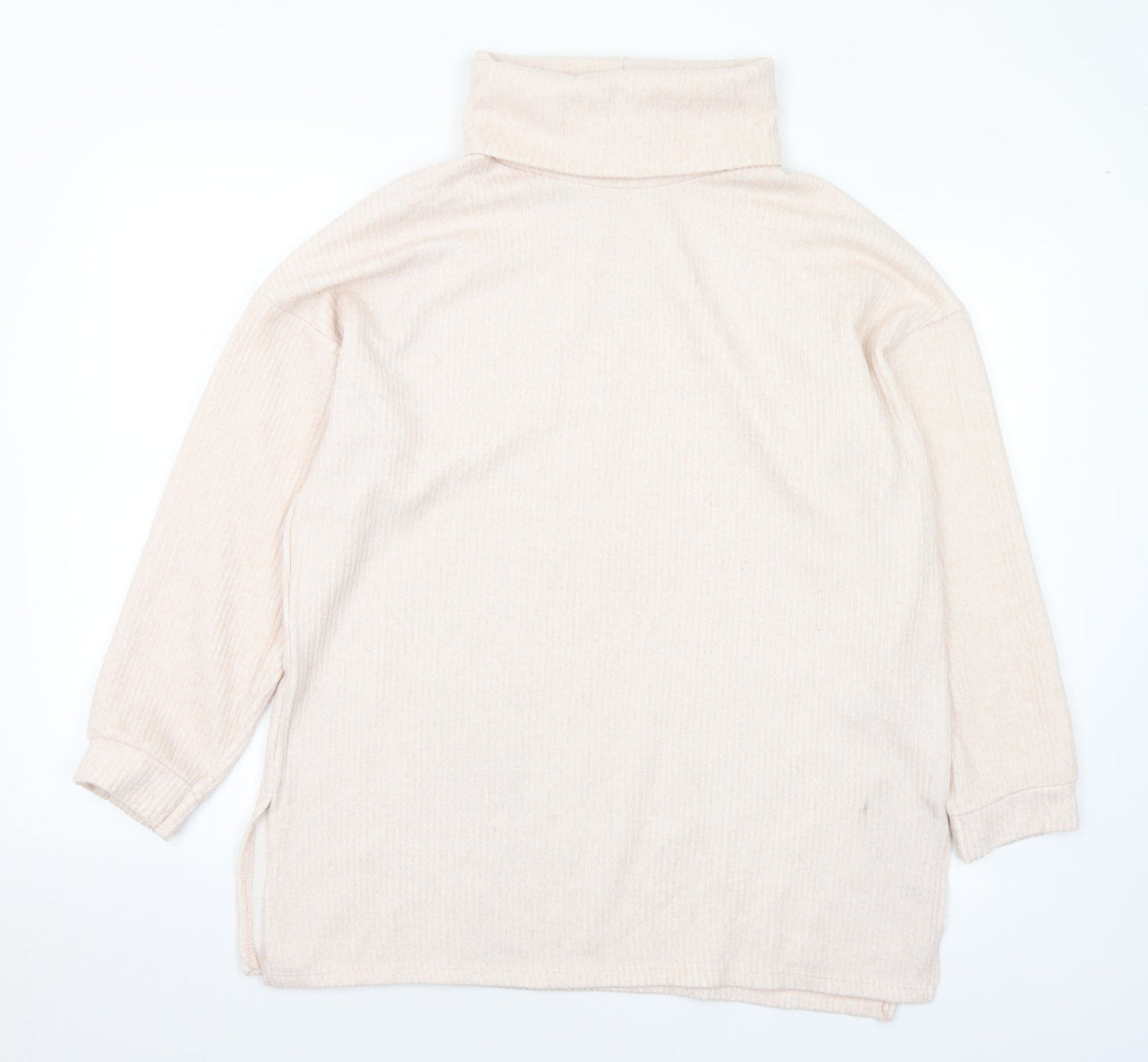 Womens UK Size L New Look Pink Pullover Jumper