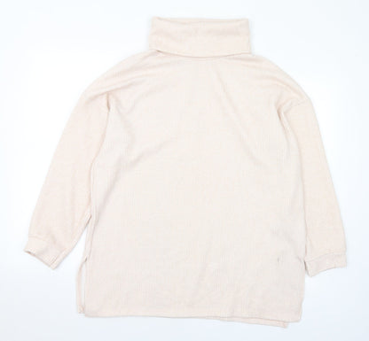 Womens UK Size L New Look Pink Pullover Jumper