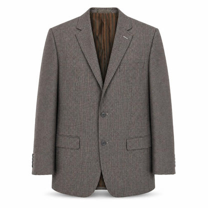 Skopes Mens Multicoloured Check Polyester Jacket Suit Jacket Size 40