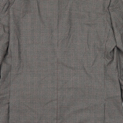 Skopes Mens Multicoloured Check Polyester Jacket Suit Jacket Size 40