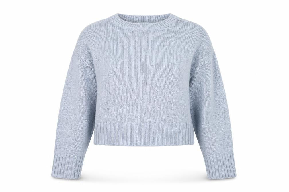 Womens UK Size S New Look Blue Pullover Jumper